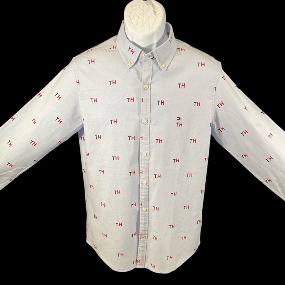 Tommy Hilfiger Button Down❤️🤍💙